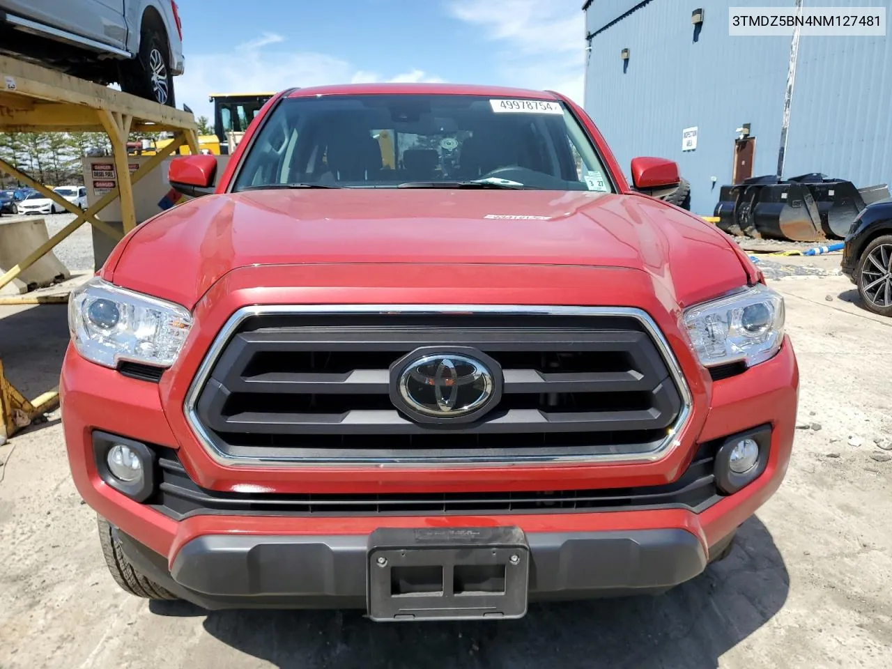 2022 Toyota Tacoma Double Cab VIN: 3TMDZ5BN4NM127481 Lot: 49978754