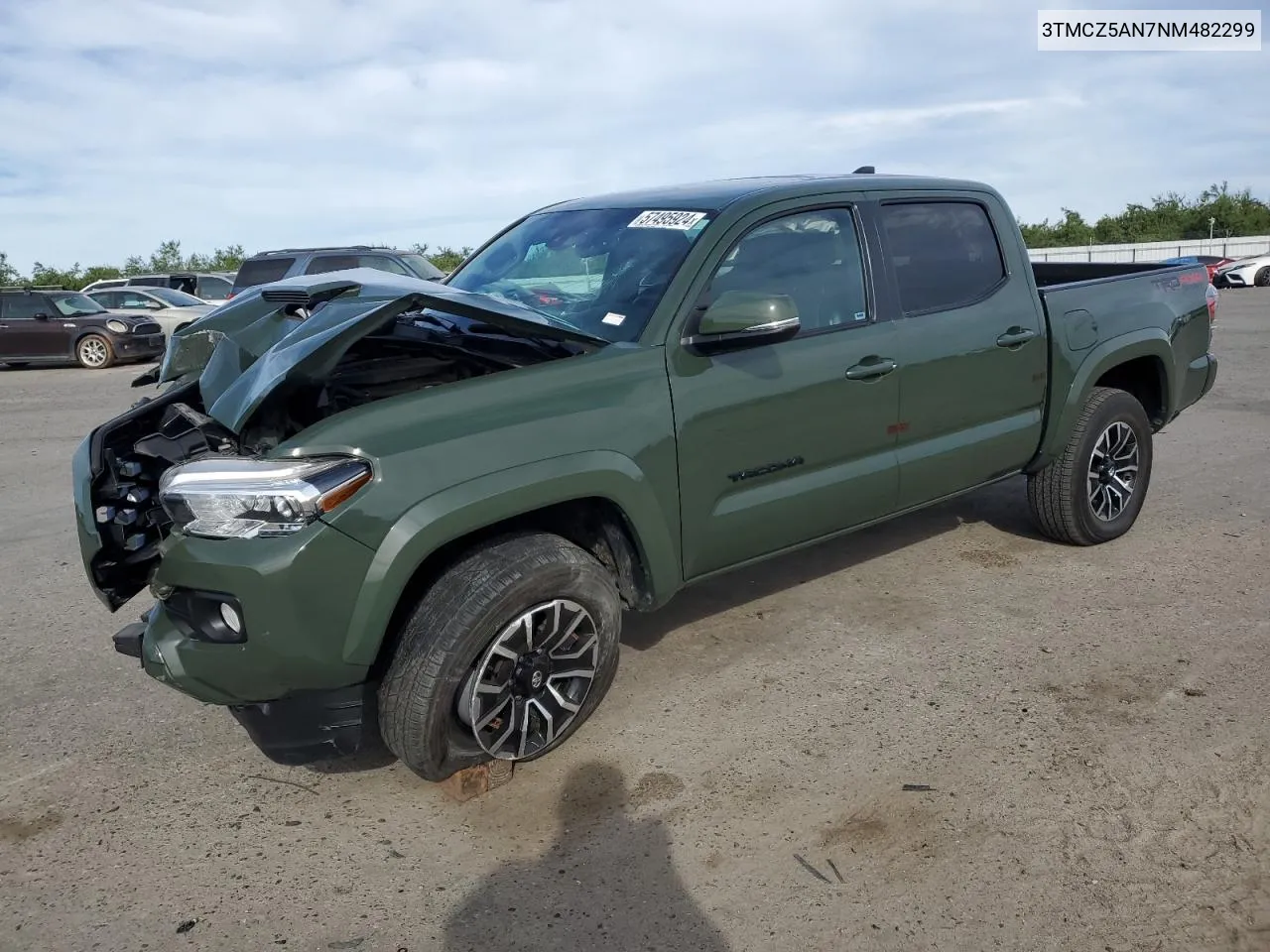 3TMCZ5AN7NM482299 2022 Toyota Tacoma Double Cab