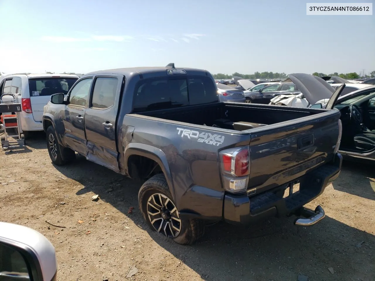 3TYCZ5AN4NT086612 2022 Toyota Tacoma Double Cab