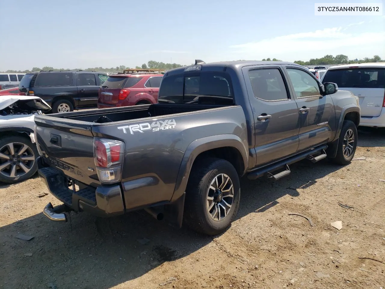 3TYCZ5AN4NT086612 2022 Toyota Tacoma Double Cab