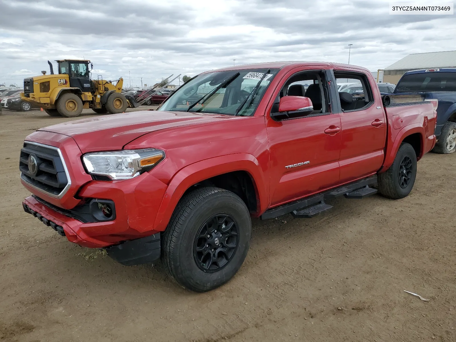 2022 Toyota Tacoma Double Cab VIN: 3TYCZ5AN4NT073469 Lot: 59684724