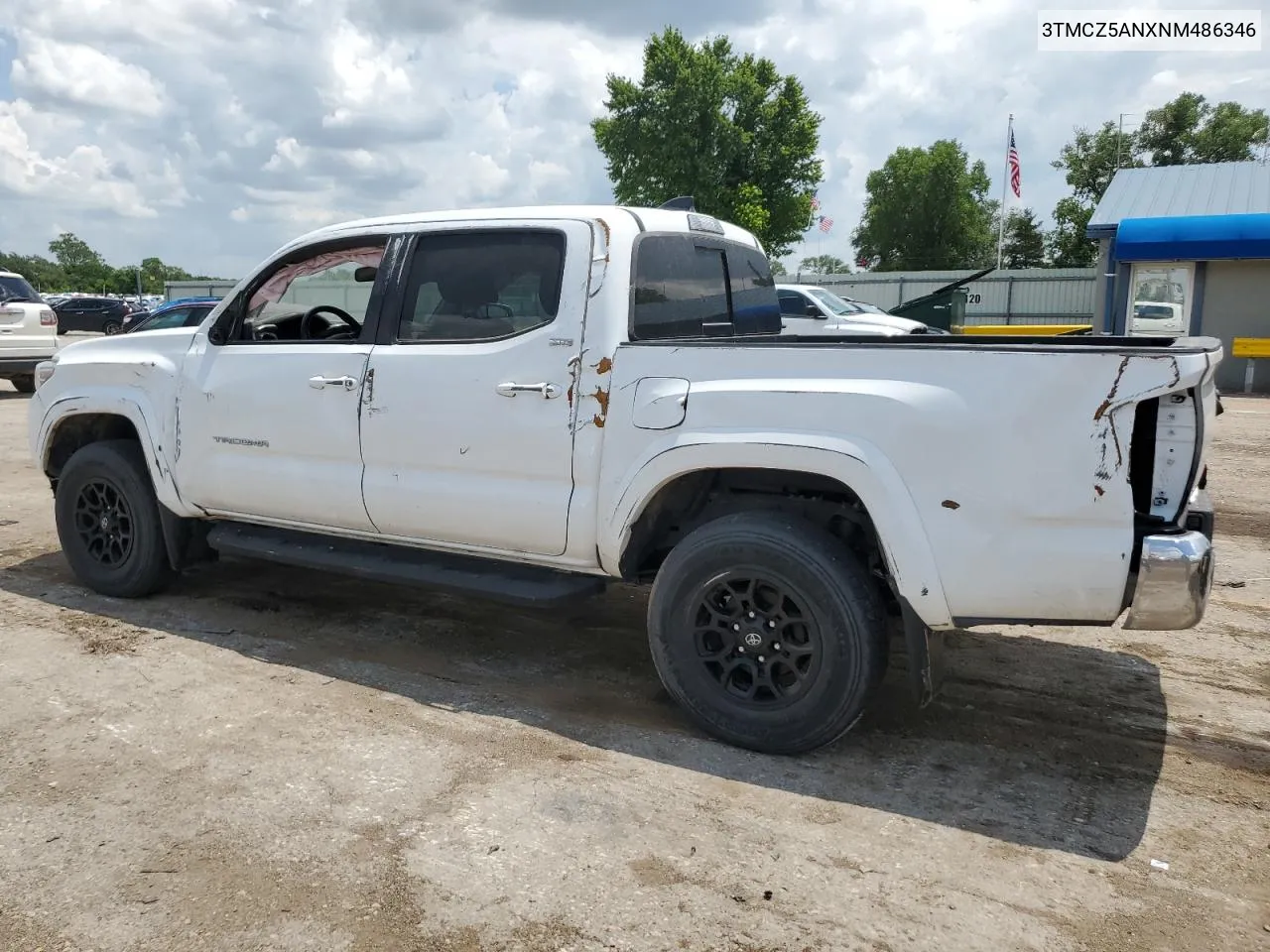 2022 Toyota Tacoma Double Cab VIN: 3TMCZ5ANXNM486346 Lot: 59735894