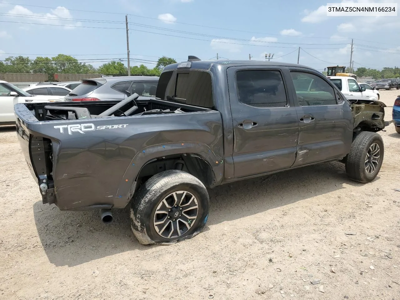 2022 Toyota Tacoma Double Cab VIN: 3TMAZ5CN4NM166234 Lot: 61299004