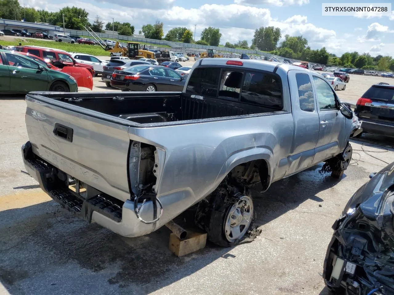 2022 Toyota Tacoma Access Cab VIN: 3TYRX5GN3NT047288 Lot: 63312544