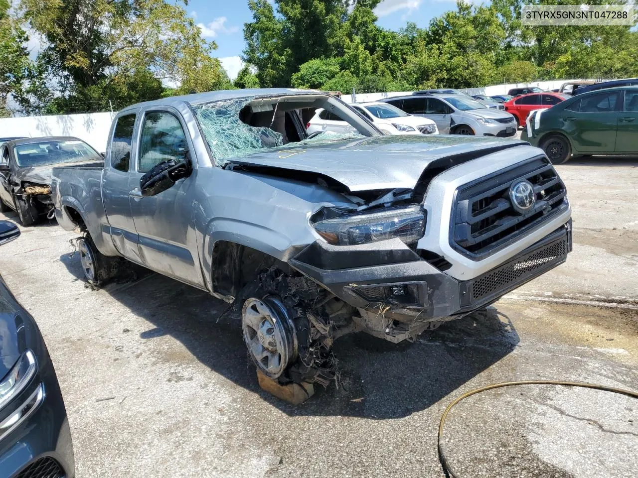 3TYRX5GN3NT047288 2022 Toyota Tacoma Access Cab