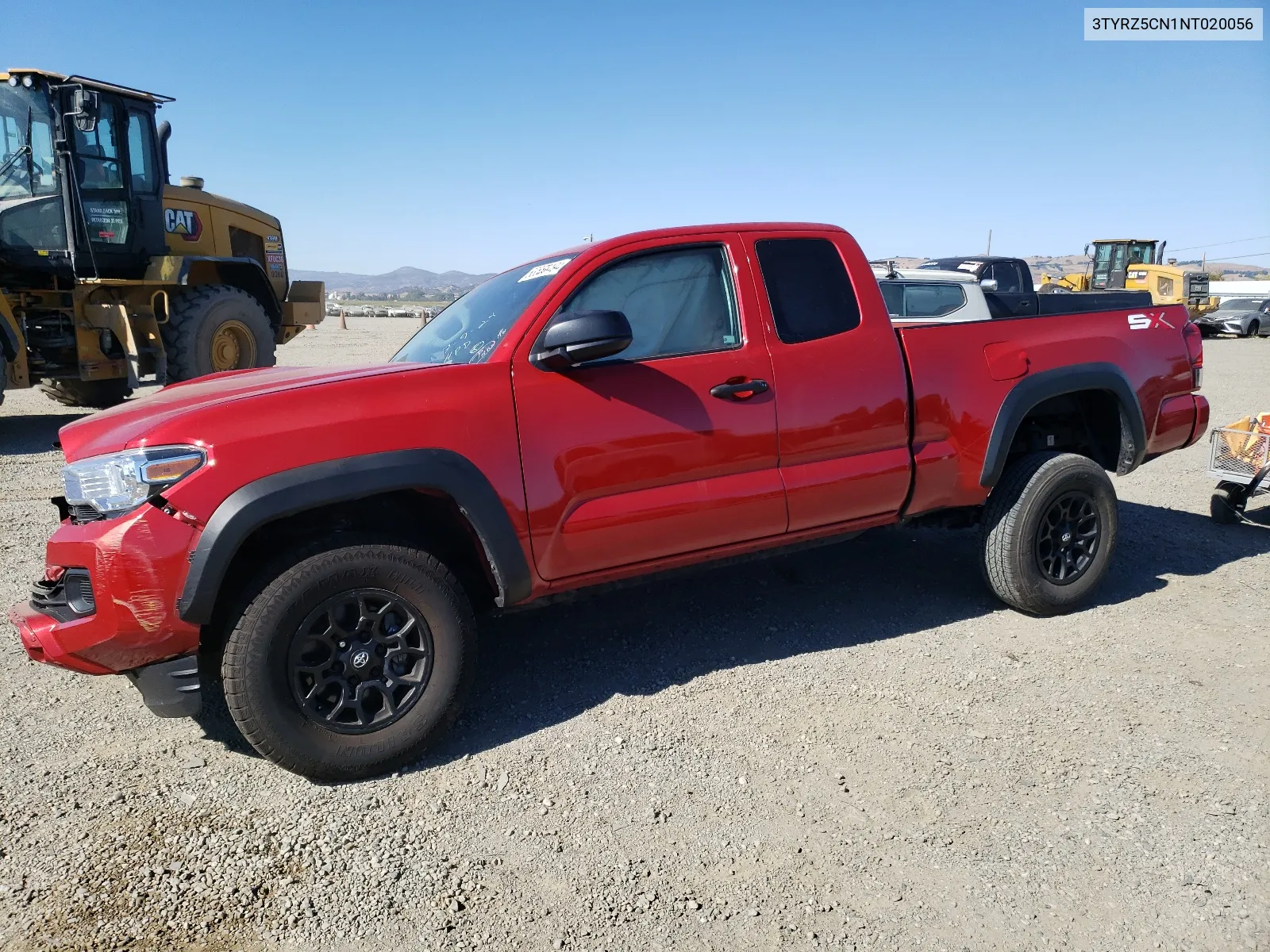 2022 Toyota Tacoma Access Cab VIN: 3TYRZ5CN1NT020056 Lot: 63559494