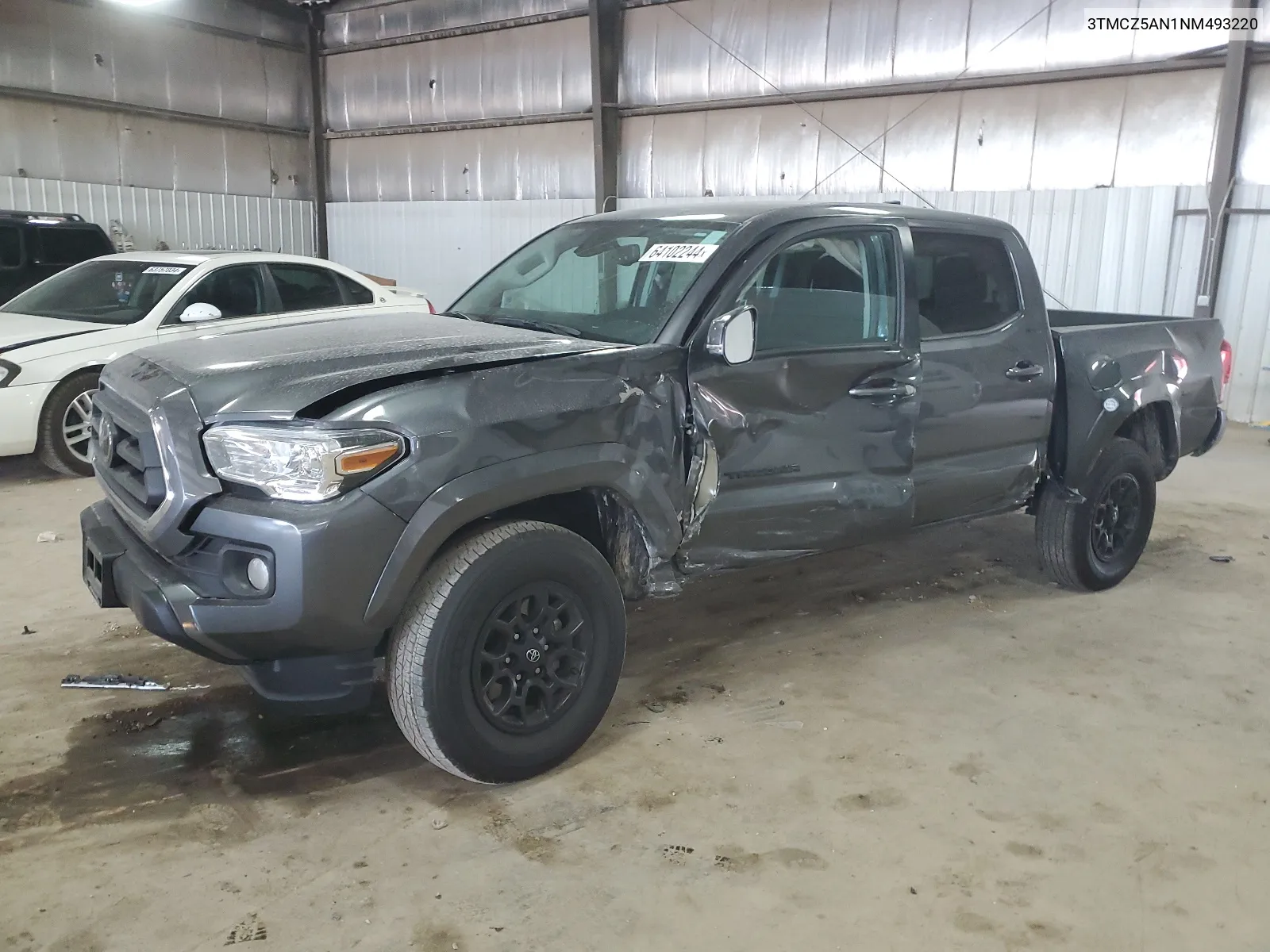 3TMCZ5AN1NM493220 2022 Toyota Tacoma Double Cab