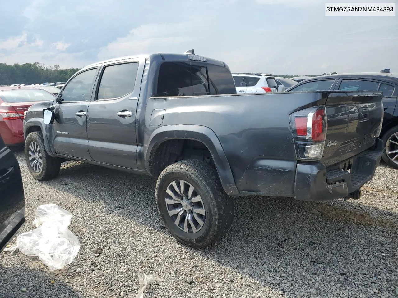 2022 Toyota Tacoma Double Cab VIN: 3TMGZ5AN7NM484393 Lot: 64230154