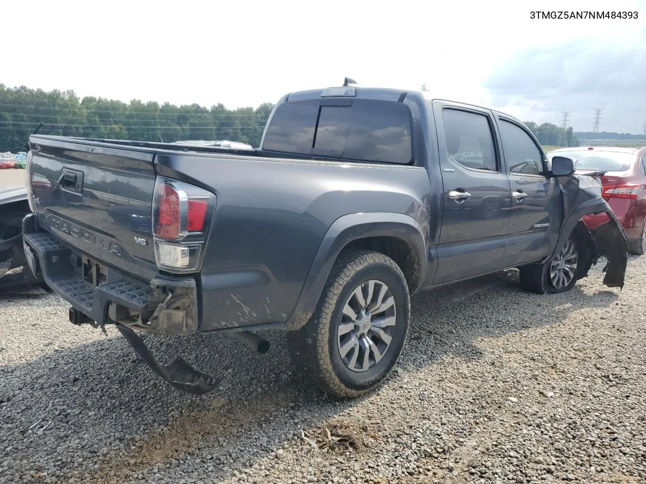 2022 Toyota Tacoma Double Cab VIN: 3TMGZ5AN7NM484393 Lot: 64230154