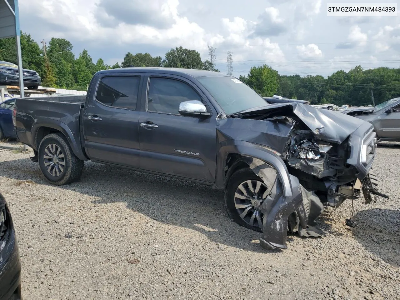 2022 Toyota Tacoma Double Cab VIN: 3TMGZ5AN7NM484393 Lot: 64230154