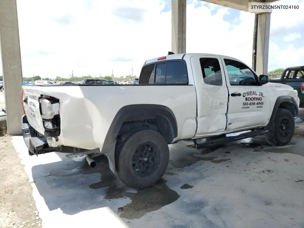 2022 Toyota Tacoma Access Cab VIN: 3TYRZ5CN5NT024160 Lot: 64547224