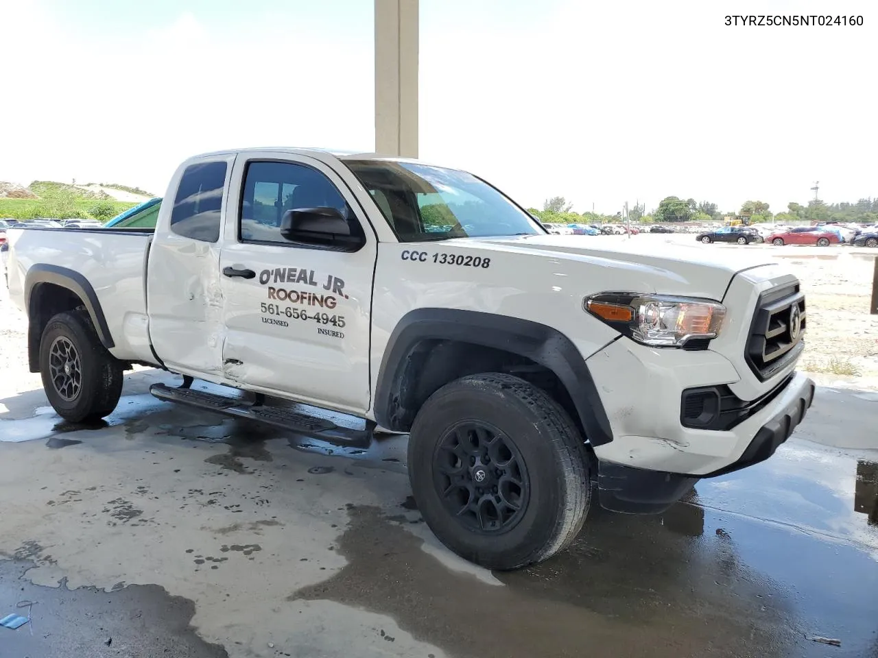 2022 Toyota Tacoma Access Cab VIN: 3TYRZ5CN5NT024160 Lot: 64547224