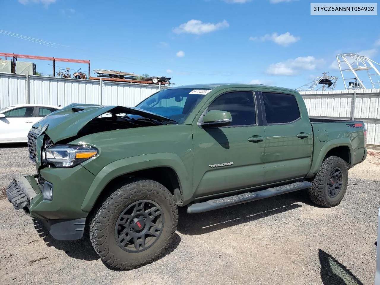 3TYCZ5AN5NT054932 2022 Toyota Tacoma Double Cab