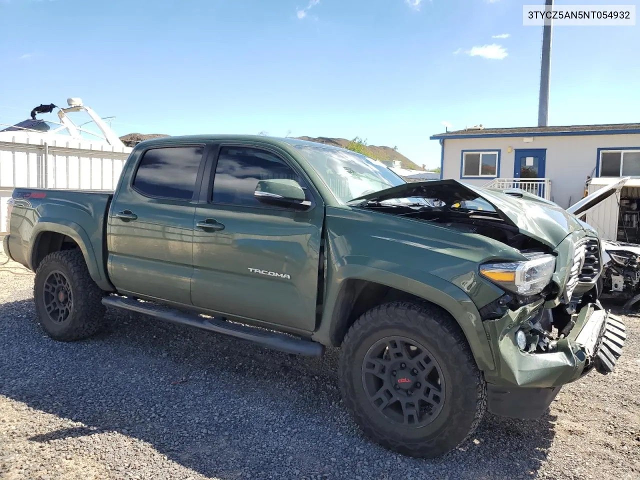 3TYCZ5AN5NT054932 2022 Toyota Tacoma Double Cab