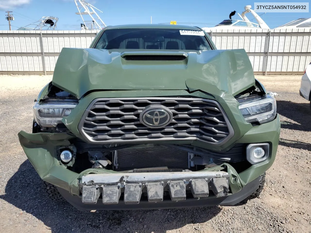 2022 Toyota Tacoma Double Cab VIN: 3TYCZ5AN5NT054932 Lot: 64702284