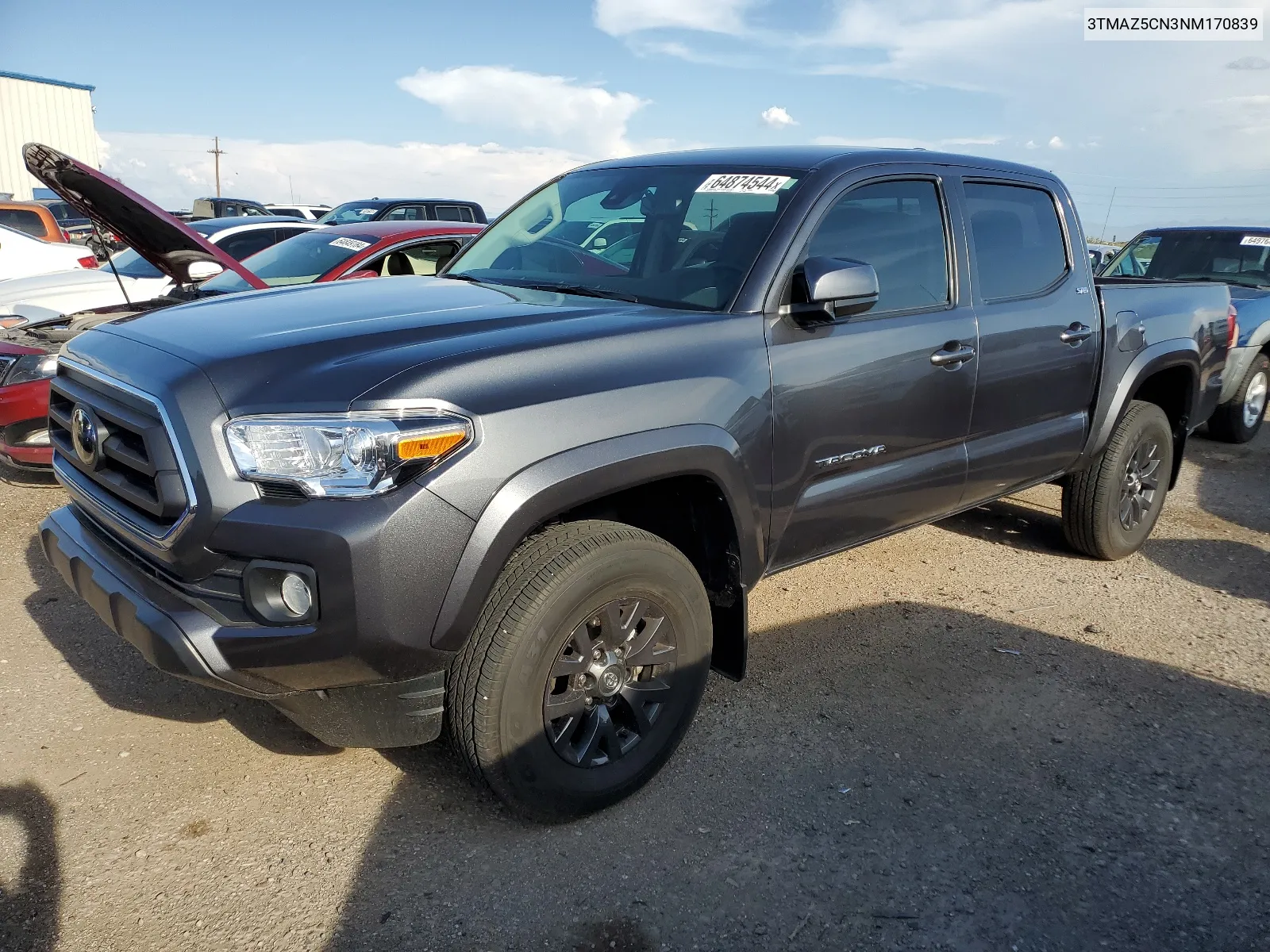 3TMAZ5CN3NM170839 2022 Toyota Tacoma Double Cab