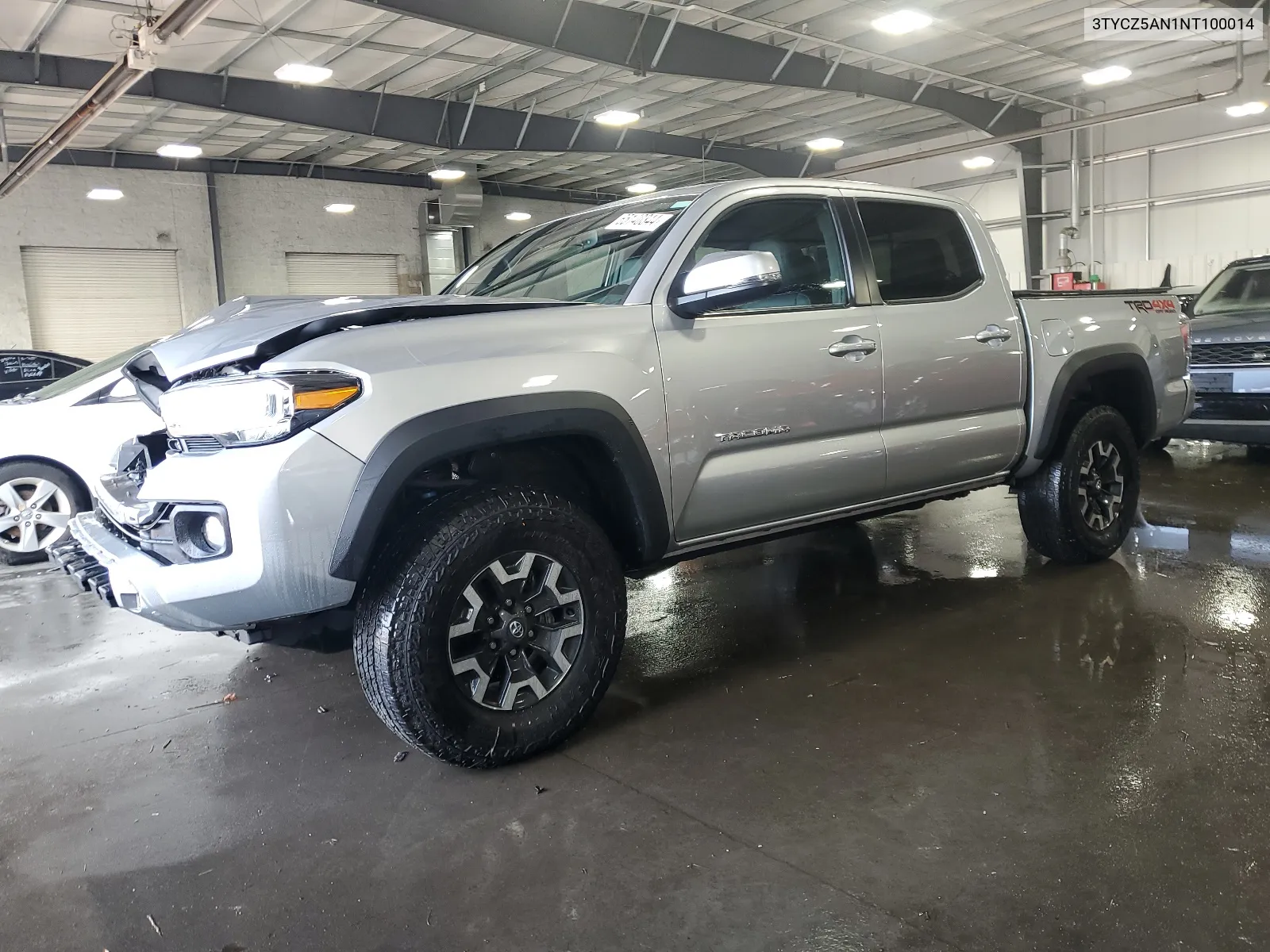 2022 Toyota Tacoma Double Cab VIN: 3TYCZ5AN1NT100014 Lot: 65140344