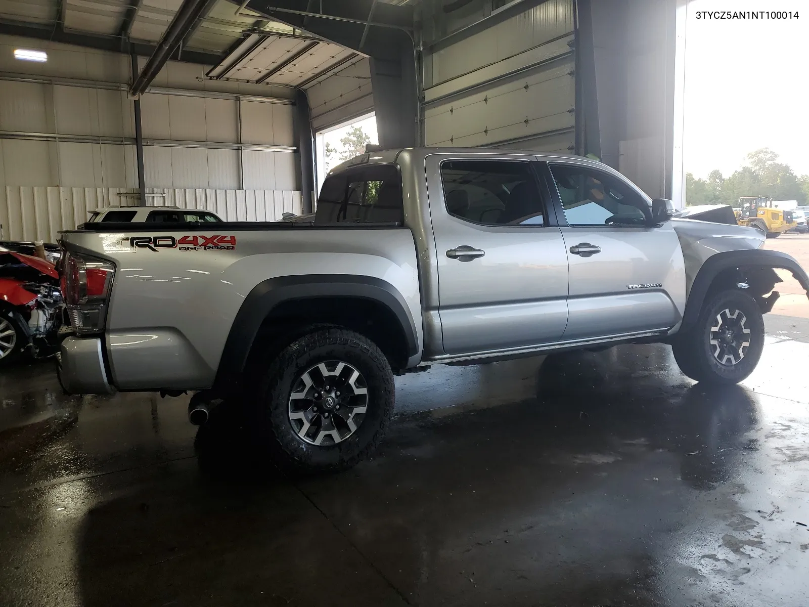 2022 Toyota Tacoma Double Cab VIN: 3TYCZ5AN1NT100014 Lot: 65140344