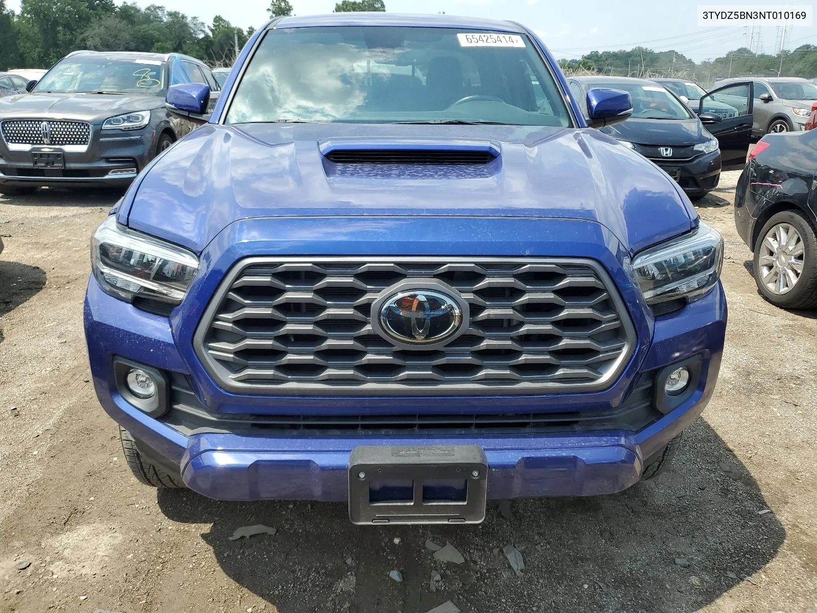 2022 Toyota Tacoma Double Cab VIN: 3TYDZ5BN3NT010169 Lot: 65425414