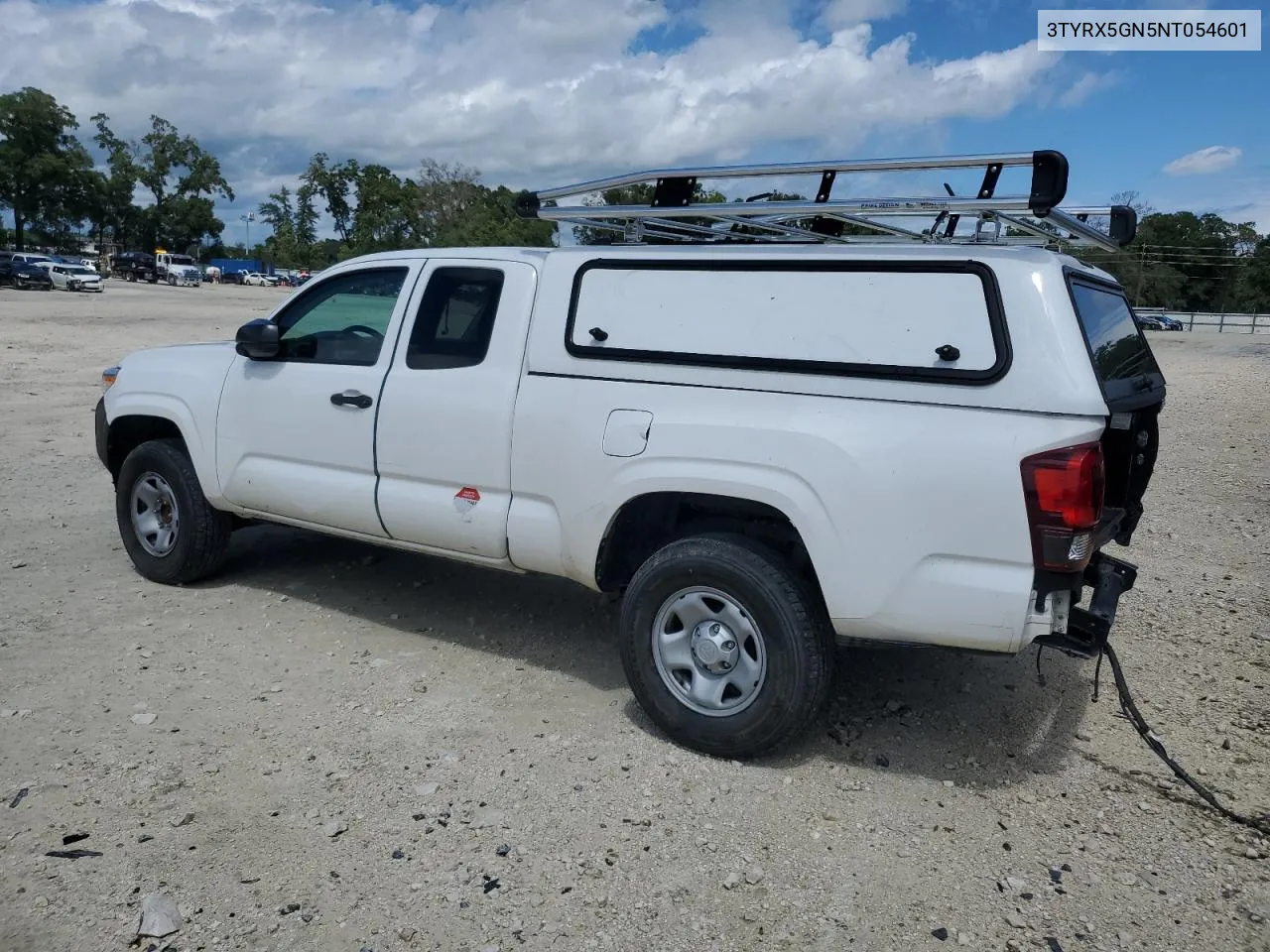 2022 Toyota Tacoma Access Cab VIN: 3TYRX5GN5NT054601 Lot: 65531914