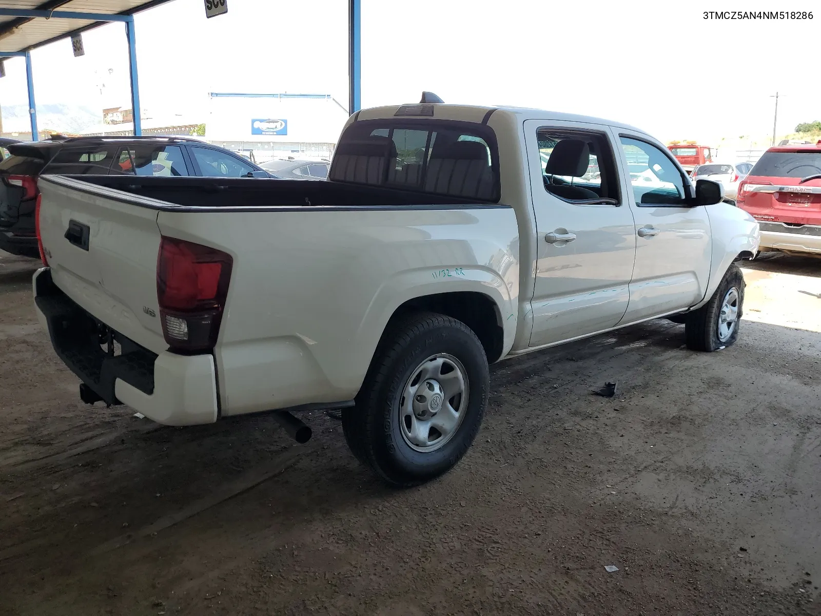 3TMCZ5AN4NM518286 2022 Toyota Tacoma Double Cab