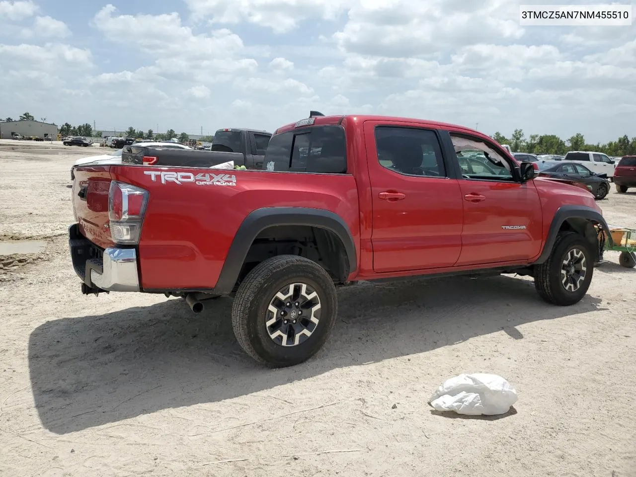 2022 Toyota Tacoma Double Cab VIN: 3TMCZ5AN7NM455510 Lot: 65851264