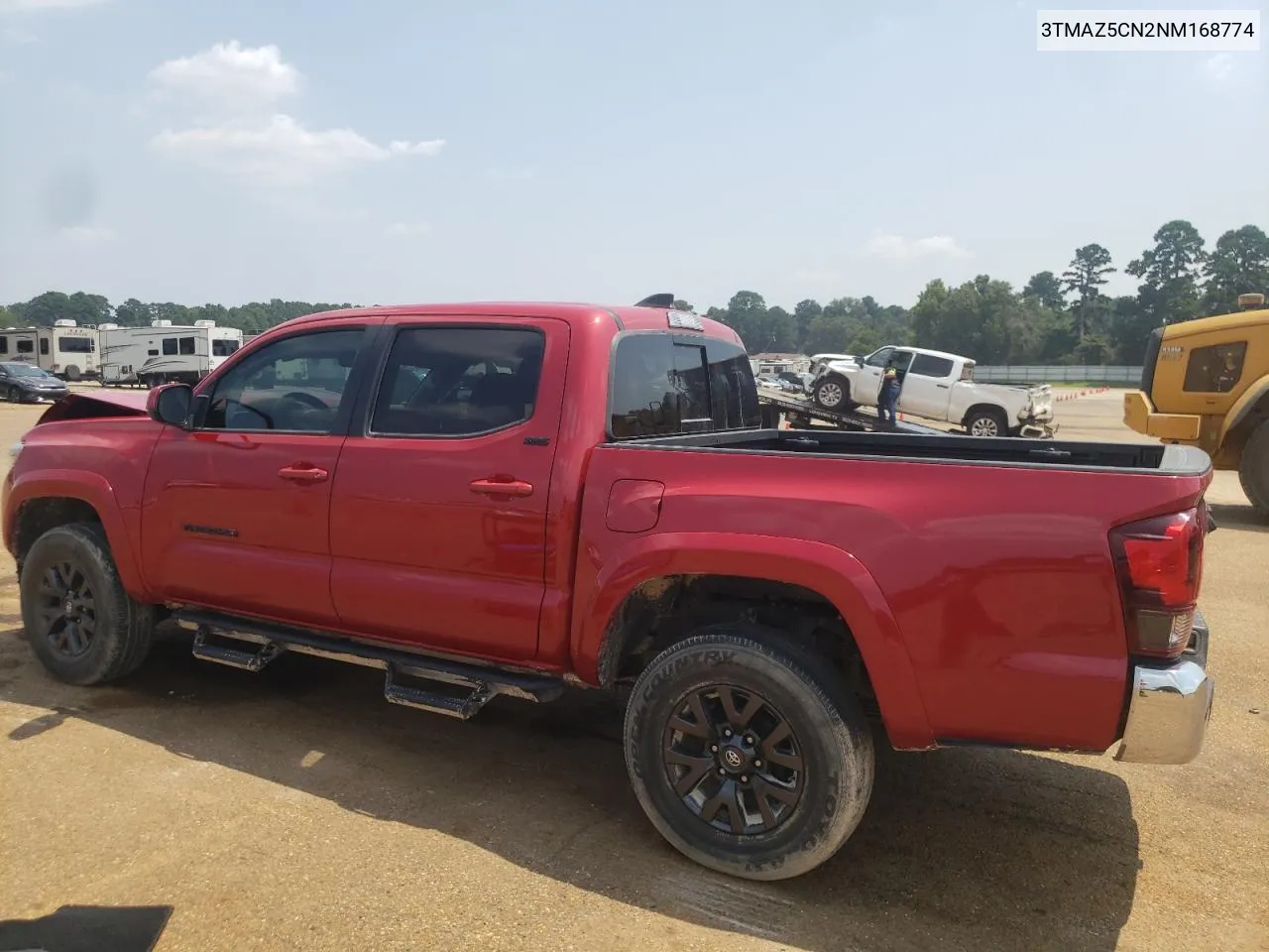 2022 Toyota Tacoma Double Cab VIN: 3TMAZ5CN2NM168774 Lot: 66419304