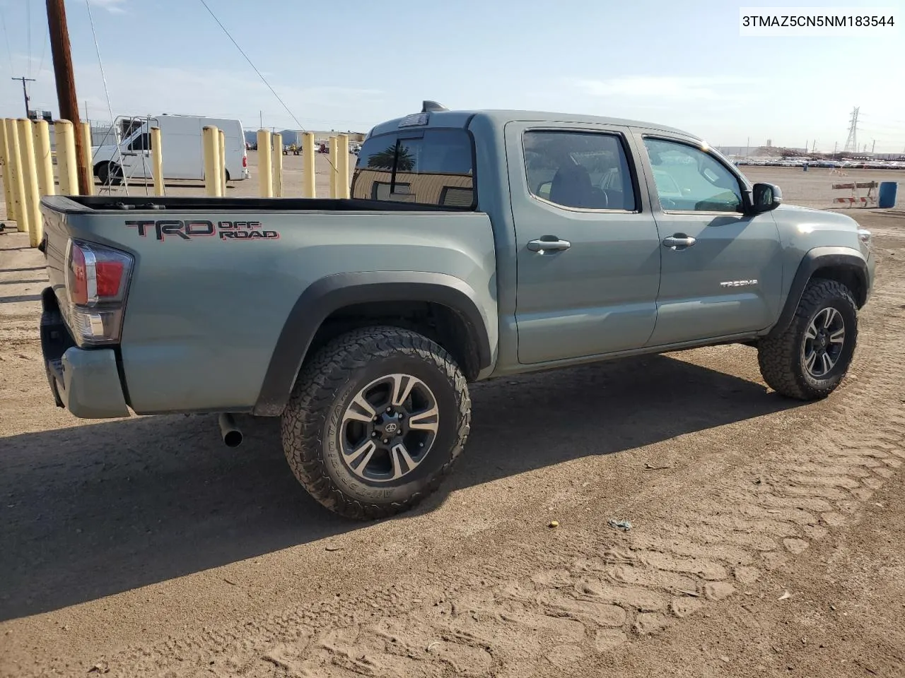 2022 Toyota Tacoma Double Cab VIN: 3TMAZ5CN5NM183544 Lot: 66493364