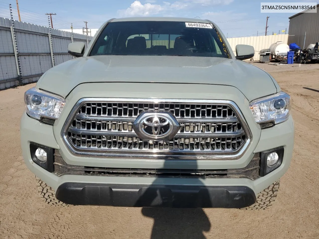 2022 Toyota Tacoma Double Cab VIN: 3TMAZ5CN5NM183544 Lot: 66493364