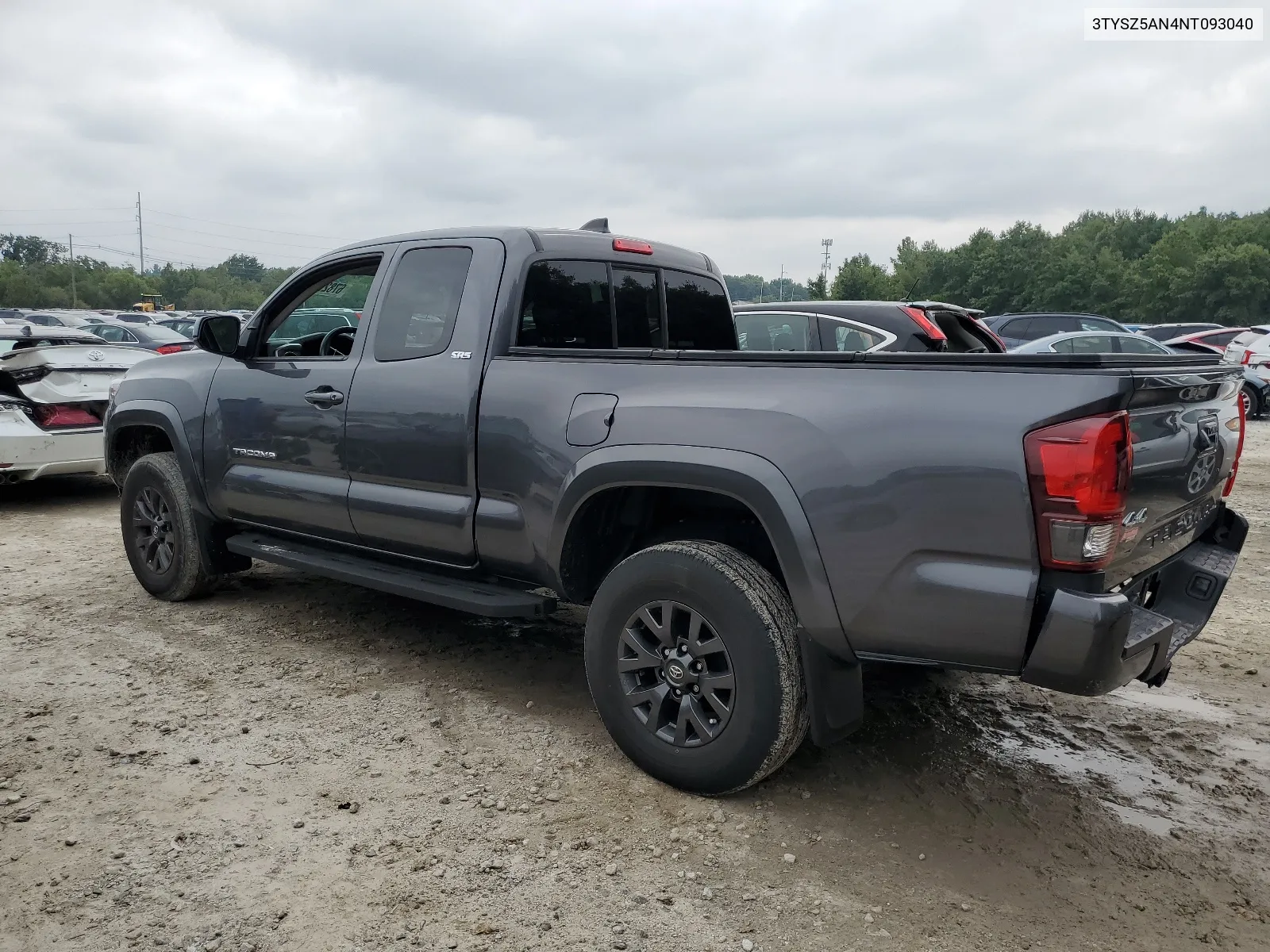 2022 Toyota Tacoma Access Cab VIN: 3TYSZ5AN4NT093040 Lot: 67820814