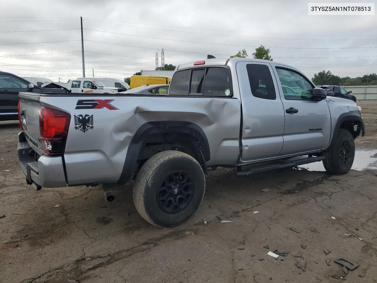 3TYSZ5AN1NT078513 2022 Toyota Tacoma Access Cab