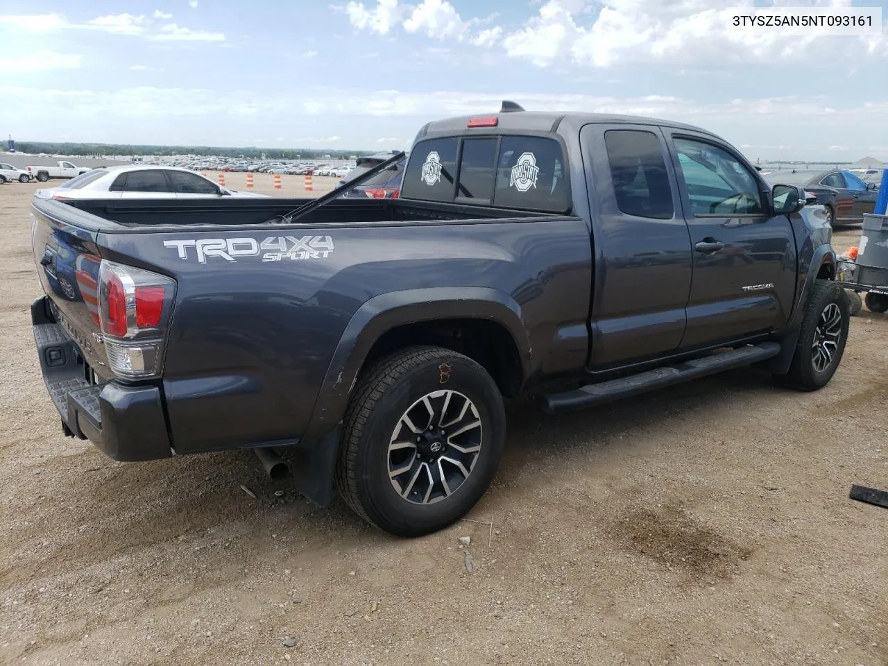 2022 Toyota Tacoma Access Cab VIN: 3TYSZ5AN5NT093161 Lot: 68461214