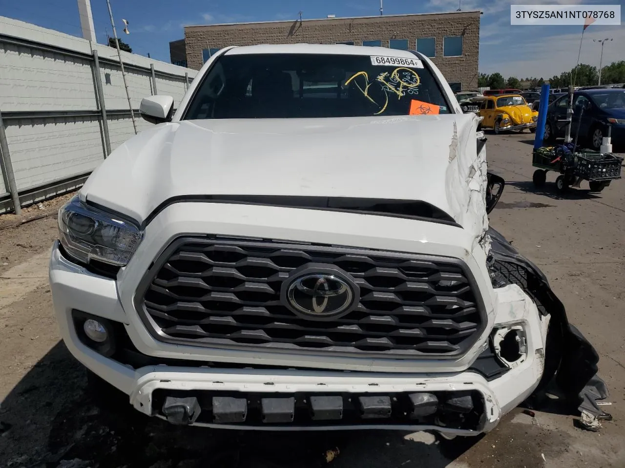 2022 Toyota Tacoma Access Cab VIN: 3TYSZ5AN1NT078768 Lot: 68499864