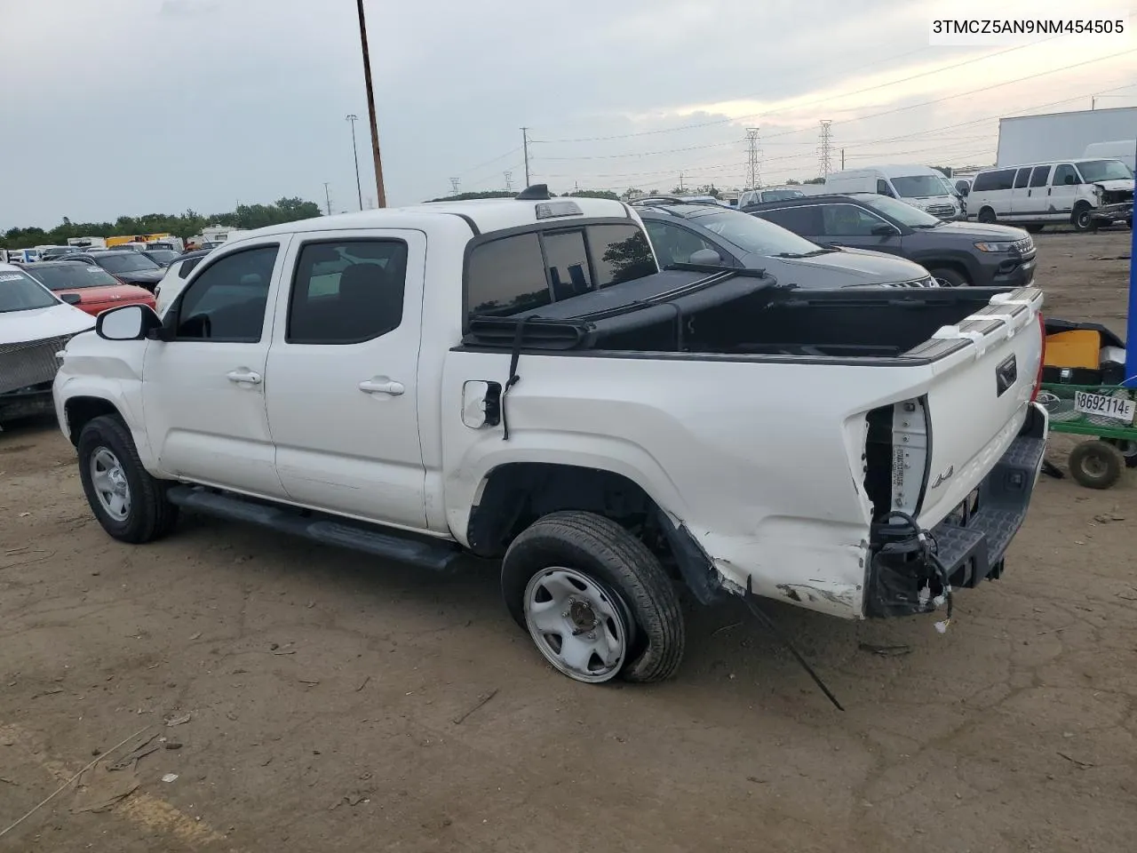 2022 Toyota Tacoma Double Cab VIN: 3TMCZ5AN9NM454505 Lot: 68695024