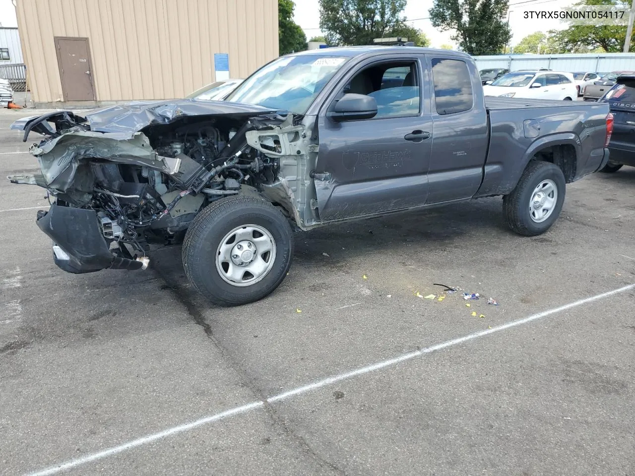 2022 Toyota Tacoma Access Cab VIN: 3TYRX5GN0NT054117 Lot: 68864274