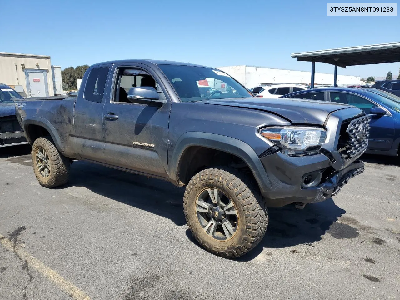 2022 Toyota Tacoma Access Cab VIN: 3TYSZ5AN8NT091288 Lot: 68938354