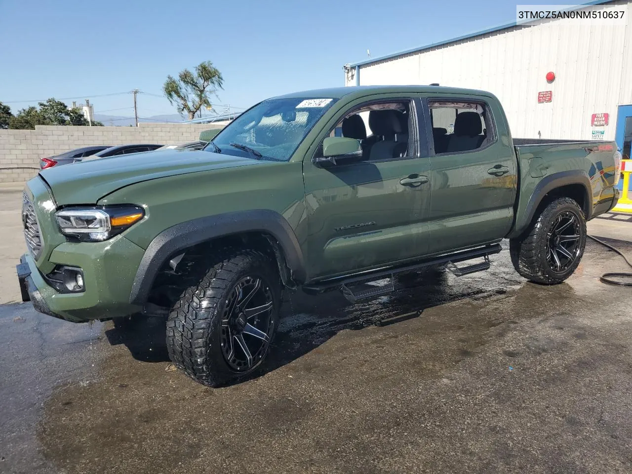 2022 Toyota Tacoma Double Cab VIN: 3TMCZ5AN0NM510637 Lot: 69250974