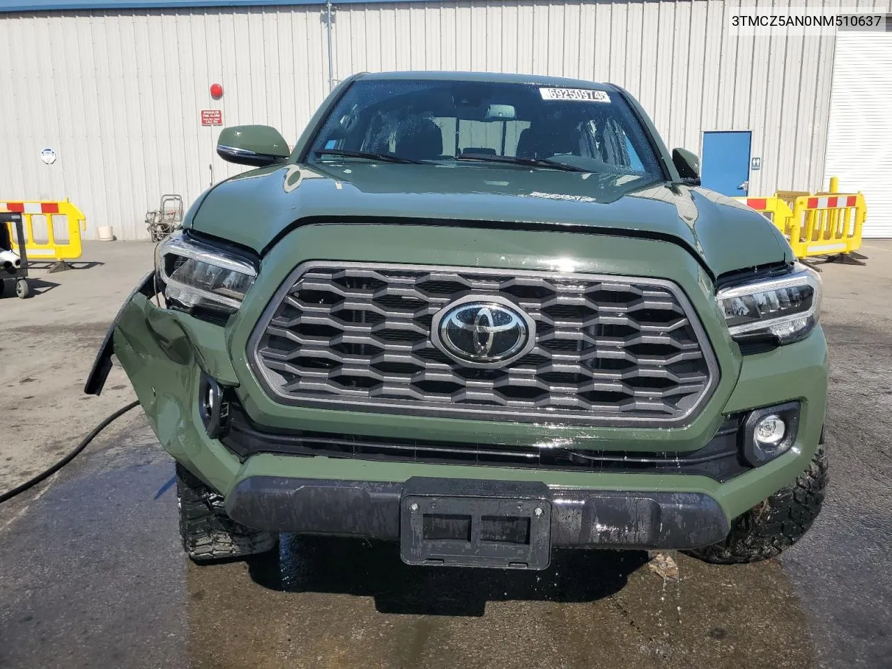 2022 Toyota Tacoma Double Cab VIN: 3TMCZ5AN0NM510637 Lot: 69250974