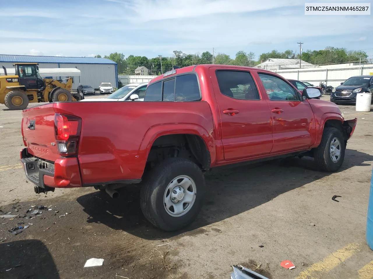 2022 Toyota Tacoma Double Cab VIN: 3TMCZ5AN3NM465287 Lot: 69478574