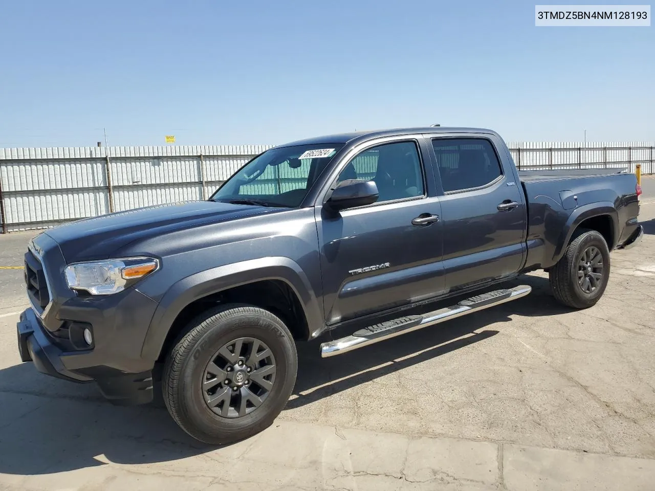 2022 Toyota Tacoma Double Cab VIN: 3TMDZ5BN4NM128193 Lot: 69522624