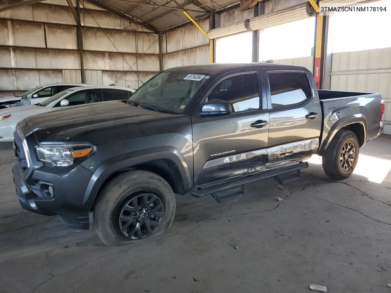 2022 Toyota Tacoma Double Cab VIN: 3TMAZ5CN1NM178194 Lot: 69754354