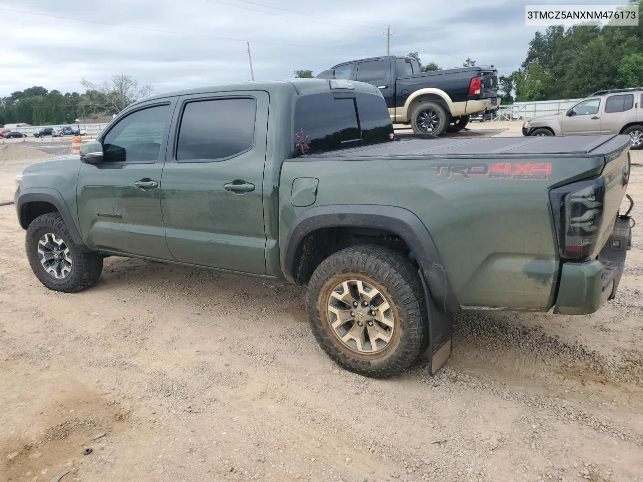 2022 Toyota Tacoma Double Cab VIN: 3TMCZ5ANXNM476173 Lot: 69880234