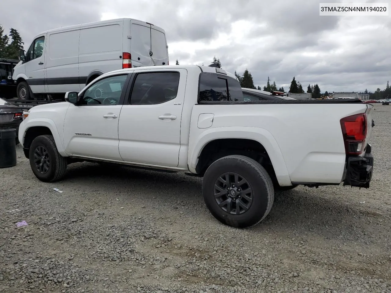 2022 Toyota Tacoma Double Cab VIN: 3TMAZ5CN4NM194020 Lot: 69975614