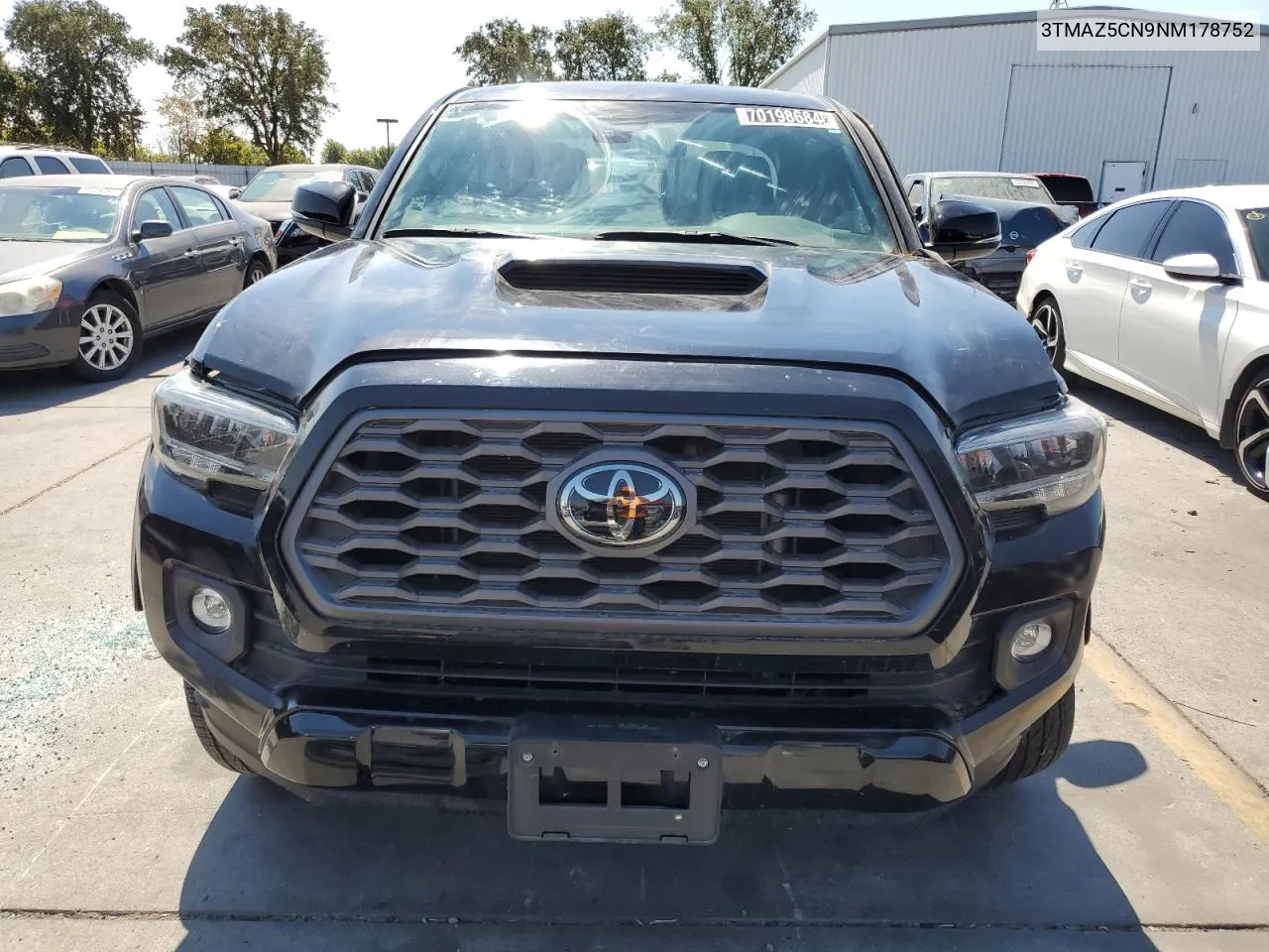 2022 Toyota Tacoma Double Cab VIN: 3TMAZ5CN9NM178752 Lot: 70198684