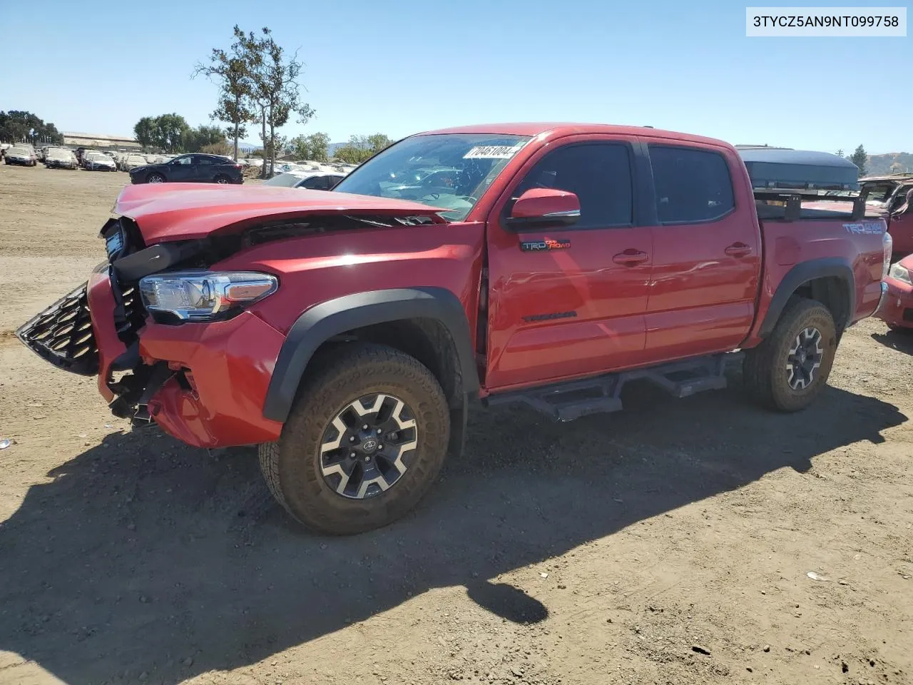 3TYCZ5AN9NT099758 2022 Toyota Tacoma Double Cab