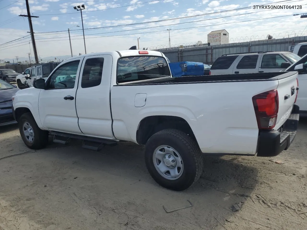 2022 Toyota Tacoma Access Cab/Sr/Sr5 VIN: 3TYRX5GN0NT064128 Lot: 40519075