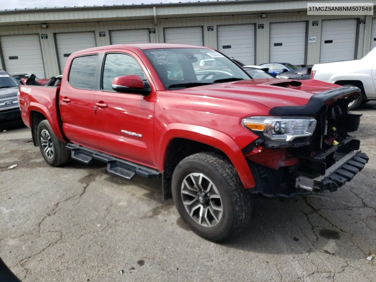 2022 Toyota Tacoma Double Cab VIN: 3TMCZ5AN8NM507548 Lot: 70655394