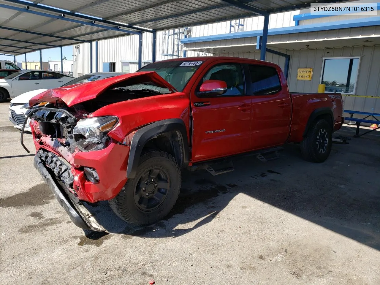 2022 Toyota Tacoma Double Cab VIN: 3TYDZ5BN7NT016315 Lot: 70672214