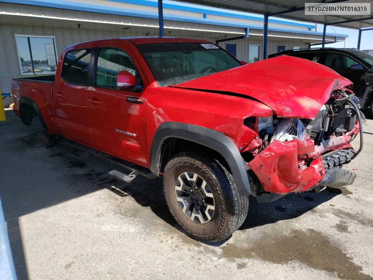 2022 Toyota Tacoma Double Cab VIN: 3TYDZ5BN7NT016315 Lot: 70672214