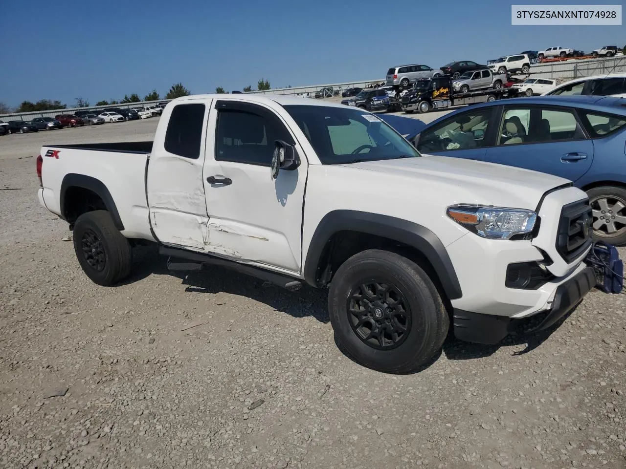 2022 Toyota Tacoma Access Cab VIN: 3TYSZ5ANXNT074928 Lot: 70703924